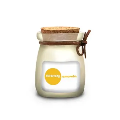 vela aromática personalizada