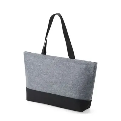 Bolsa térmica de 13 litros confeccionada em feltro