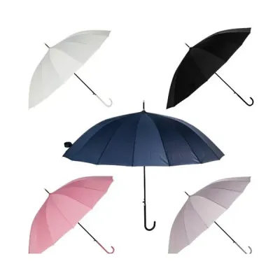 Guarda-chuva de poliéster - opções de ocres