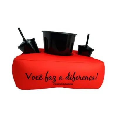 Almofada Porta Pipoca Personalizada