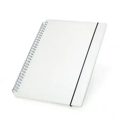 Caderno B5 Plástico 05059 Branco