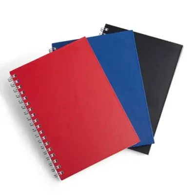 Caderno Percalux Emborrachado 14209B - 3 cores