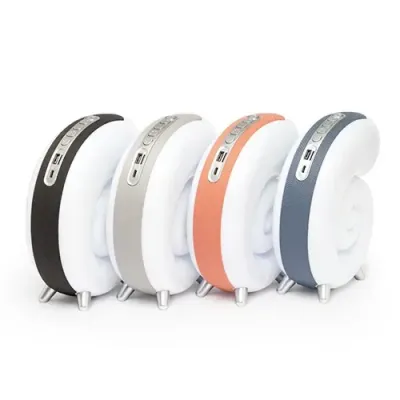 Caixa de Som Multimídia TWS com Luminária RGB - opções de cores