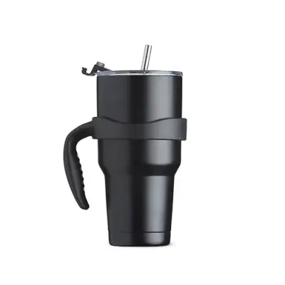 Caneca Térmica Inox Preta 800ml 09097