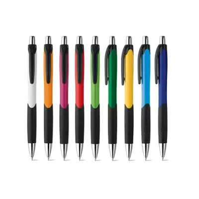 Esferográfica em ABS com grip SP51256 - várias cores