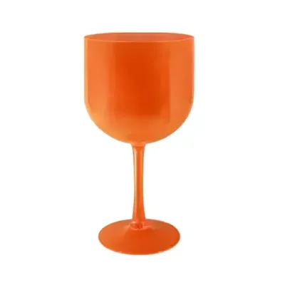 Taça Gin Cristal Premium 600ml Laranja