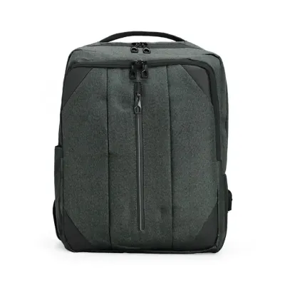 Mochila de Nylon cinza