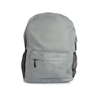 Mochila Nylon cinza