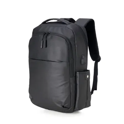 Mochila Couro Sintético Usb 20 Litros - 1