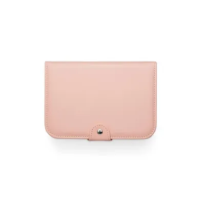 Porta-jóias em couro sintético com espelho - 1