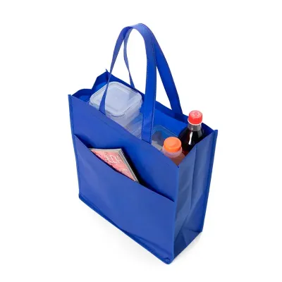 Sacola ecológica em TNT com bolso frontal - 3