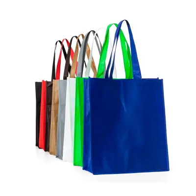 Sacola ecológica em TNT com bolso frontal - 4