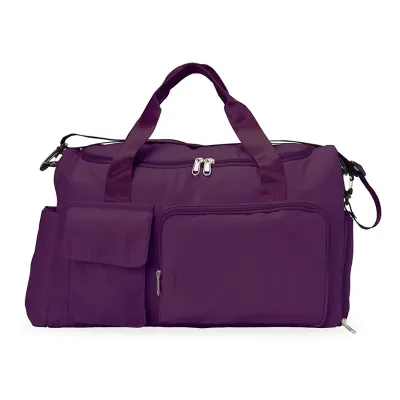 Bolsa na cor roxa