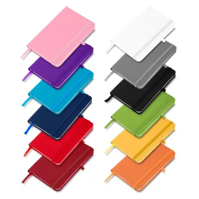 Caderno de anotações com elástico no tamanho A5