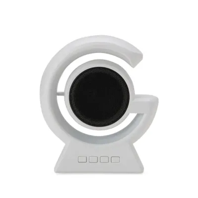 Caixa de som com luminária