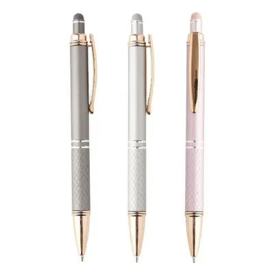 Caneta metálica: Opções de cores