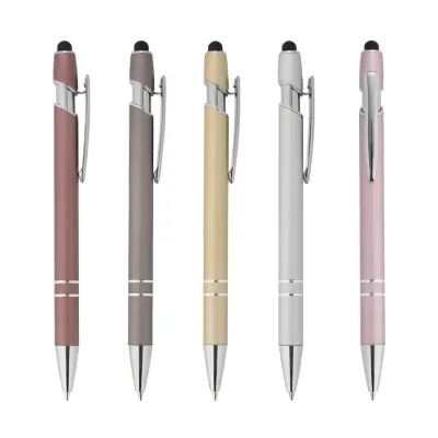 Caneta metálica: Opções de cores
