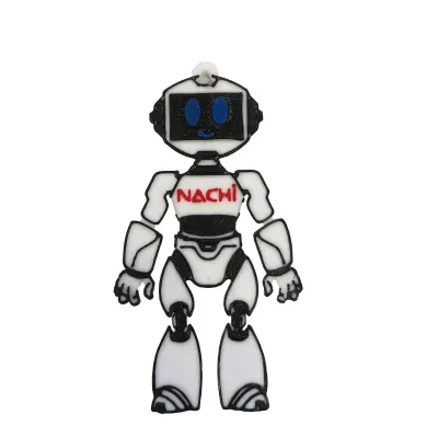 Chaveiro em formato de robô