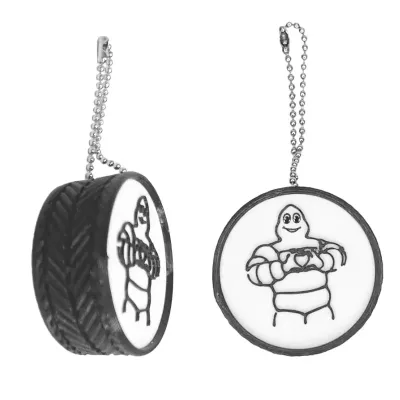 Chaveiro em formato de pneu