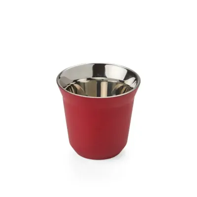 Copo Parede Dupla Vermelho