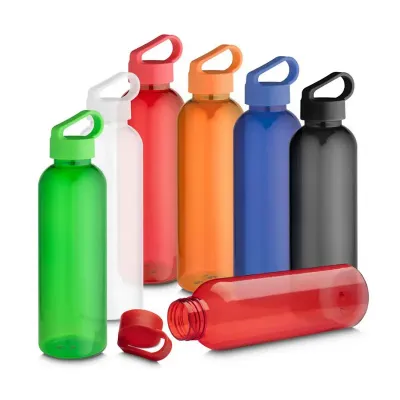 Garrafas em várias cores