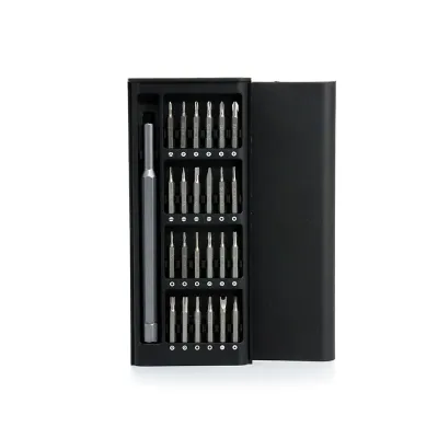 Kit ferramenta com 25 peças em estojo plástico