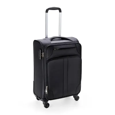 Mala de bordo 30 litros, na cor preta, com padrão ANAC.