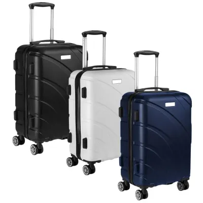 Mala de bordo em plástico ABS e interior em nylon 210D