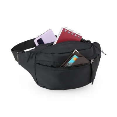 Pochete de Poliéster Preta