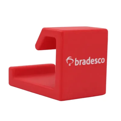 Porta celular, impresso em PLA, feito em impressora 3D.