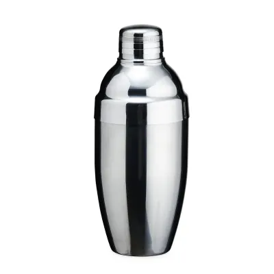 Coqueteleira de inox com capacidade para 600ml