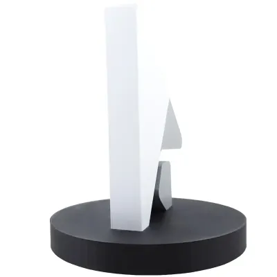  Troféu 3D com Base em PLA Preta