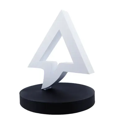 Troféu 3D com Base em PLA Preta 