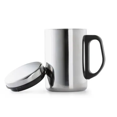  Caneca isotérmica de 350ml inox com parede dupla