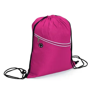Mochila Saco Poliéster Rosa