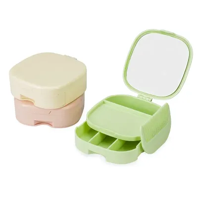 Porta-Joias com Espelho: opções  de cores