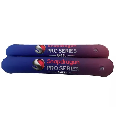 Bateco inflável em PVC, medindo 50x10 cm