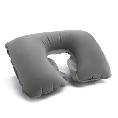 Encosto de Pescoço Camurça Cinza