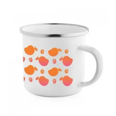 Caneca esmaltada personalizada