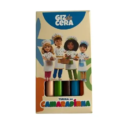 Caixinha de giz de cera