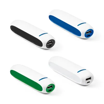 Bateria portátil 1.500 mAh - em várias cores