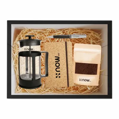 Kit Café Gourmet Personalizado com Prensa Francesa: AL51