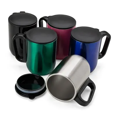 Caneca Inox Isotérmica: opções de cores