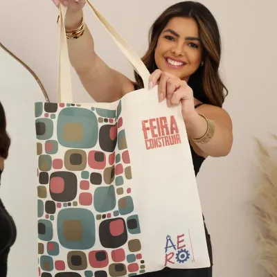 Ecobag personalizada com estampa DTG