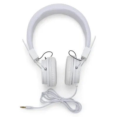  Fone de ouvido estéreo, material em plástico resistente 