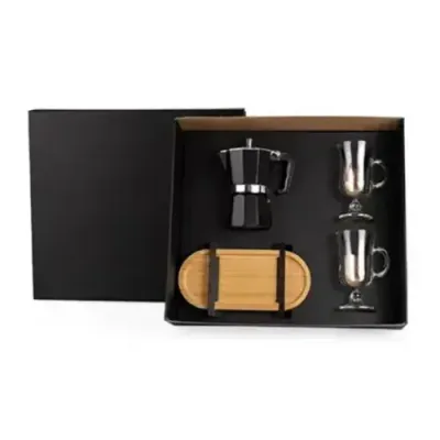 Kit para Café com Cafeteira Italiana 