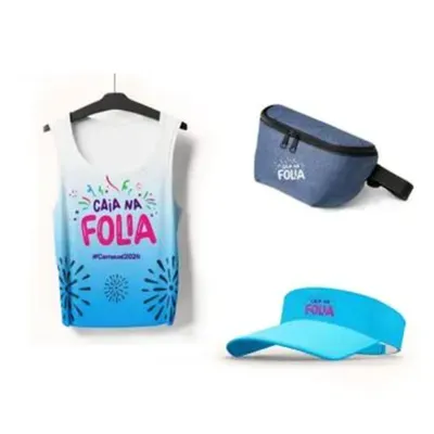 KIt carnaval com 3 itens