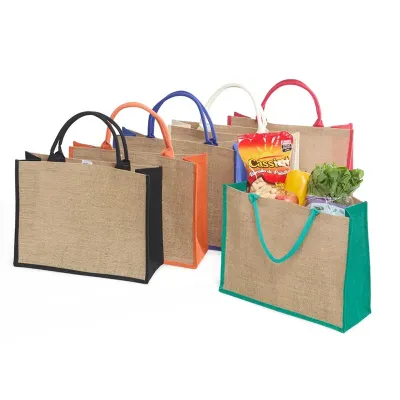  Sacola ecológica confeccionada em juta