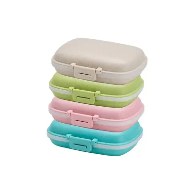 Porta Comprimidos Plástico colorida