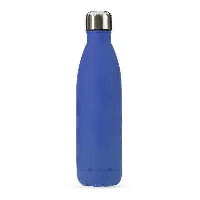 Garrafa 750ml em inox azul